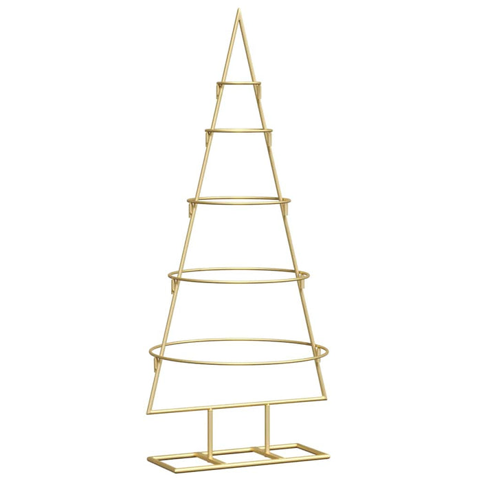Pom de Crăciun din metal Auriu 90 cm Oțel vopsit în pulbere - WALTI WALTI