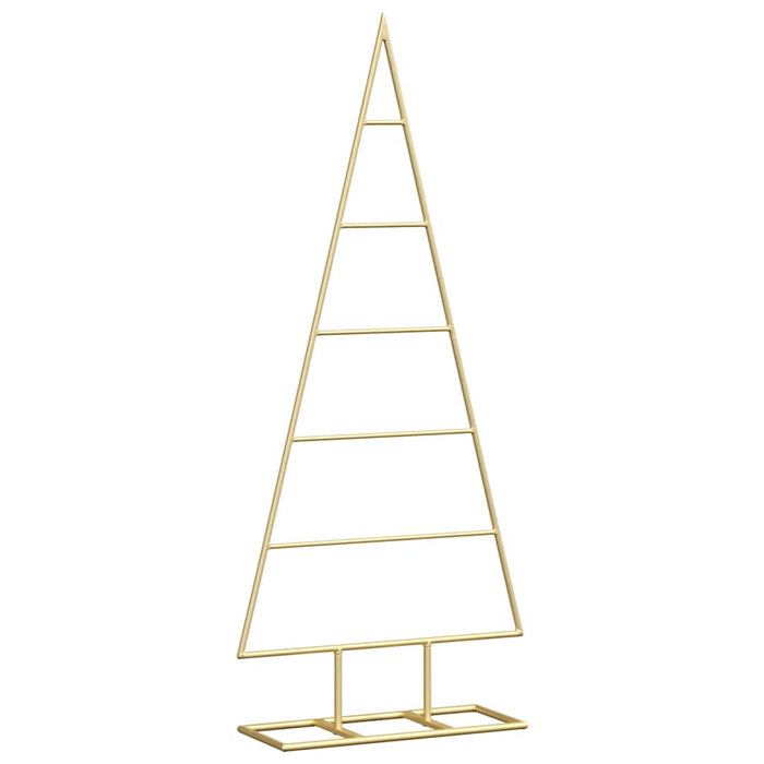 Pom de Crăciun din metal Auriu 90 cm Oțel vopsit în pulbere - WALTI WALTI