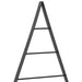 Pom de Crăciun din metal cu suport Negru 60 cm Oțel - WALTI WALTI