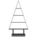 Pom de Crăciun din metal cu suport Negru 60 cm Oțel - WALTI WALTI