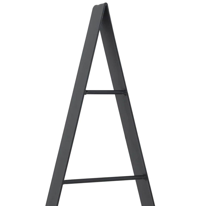 Pom de Crăciun din metal cu suport Negru 90 cm Oțel - WALTI WALTI