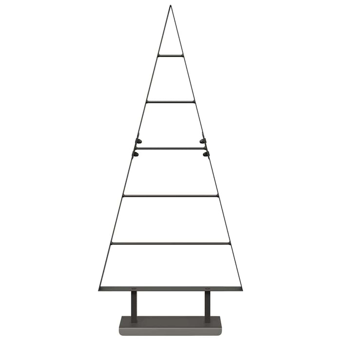 Pom de Crăciun din metal cu suport Negru 90 cm Oțel - WALTI WALTI