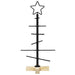 Pom de Crăciun din metal Negru 60 cm Oțel vopsit în pulbere - WALTI WALTI