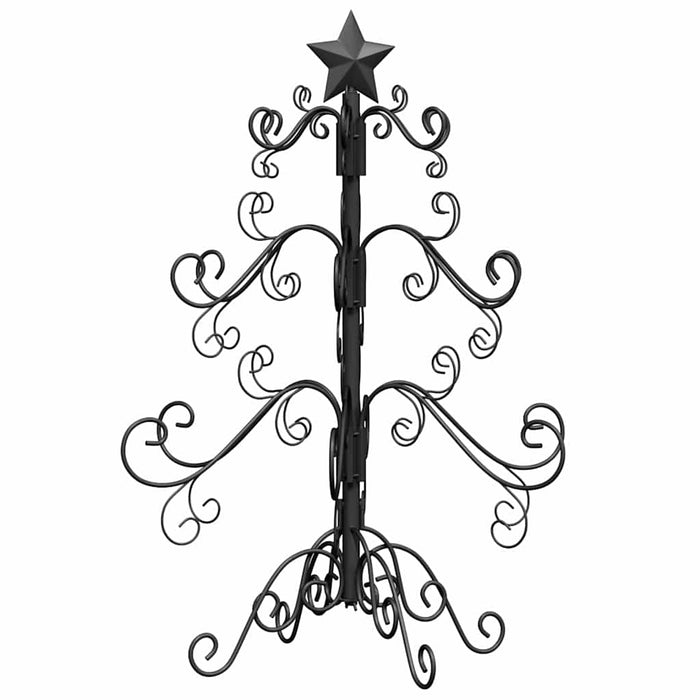 Pom de Crăciun din metal Negru 61 cm Oțel acoperit cu pulbere WALTI