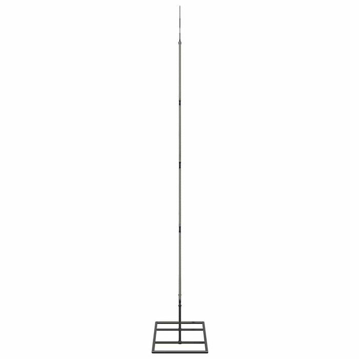 Pom de Crăciun din metal cu suport Negru 125 cm Oțel - WALTI WALTI