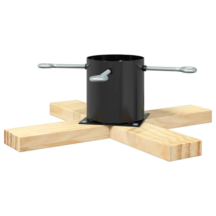Suport pentru brad de Crăciun 1.73 Negru 50 x 50 x 16 cm - WALTI WALTI
