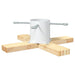 Suport pentru brad de Crăciun 1.73 Alb 50 x 50 x 16 cm - WALTI WALTI