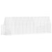 Cușcă pentru pui 2 pcs Argintiu 600 x 100 x 210 cm - WALTI WALTI