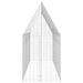 Cușcă pentru pui 2 pcs Argintiu 600 x 100 x 210 cm - WALTI WALTI