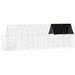 Cușcă pentru pui 2 pcs Argintiu 600 x 100 x 210 cm - WALTI WALTI