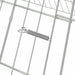 Cușcă pentru pui Argintiu 110 x 100 x 85 cm Oțel Galvanizat - WALTI WALTI