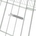 Cușcă pentru pui Argintiu 215 x 100 x 85 cm Oțel Galvanizat - WALTI WALTI