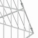 Cușcă pentru pui Argintiu 215 x 100 x 85 cm Oțel Galvanizat - WALTI WALTI