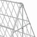 Cușcă pentru pui Argintiu 430 x 100 x 85 cm Oțel Galvanizat - WALTI WALTI