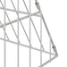 Cușcă pentru pui Argintiu 650 x 100 x 85 cm Oțel Galvanizat - WALTI WALTI