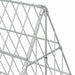 Cușcă pentru pui Argintiu 650 x 100 x 85 cm Oțel Galvanizat - WALTI WALTI