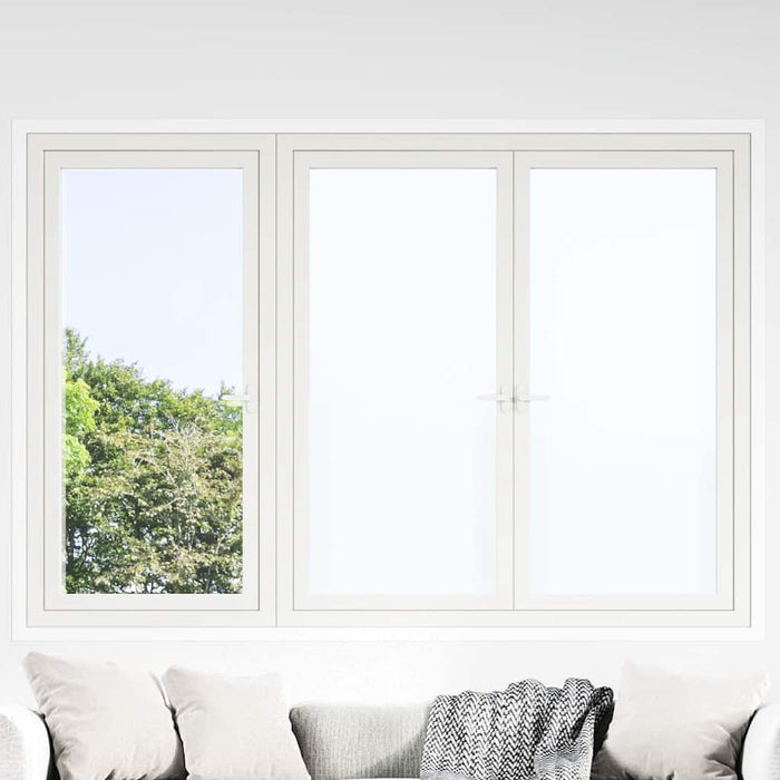 Folie statică pentru ferestre Alb Fros 90 x 1000 cm PVC WALTI