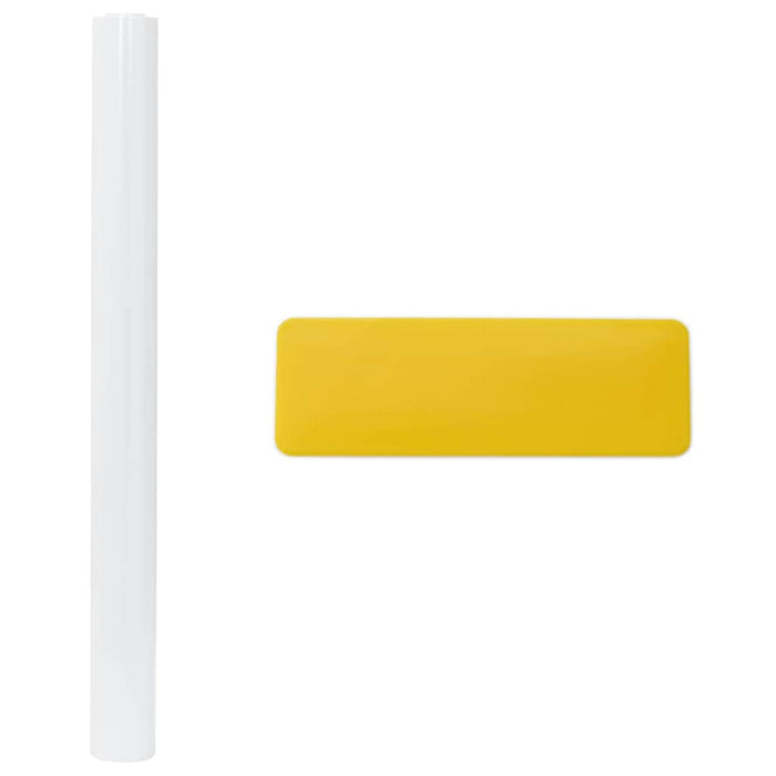 Folie statică pentru ferestre Alb Fros 90 x 2000 cm PVC WALTI