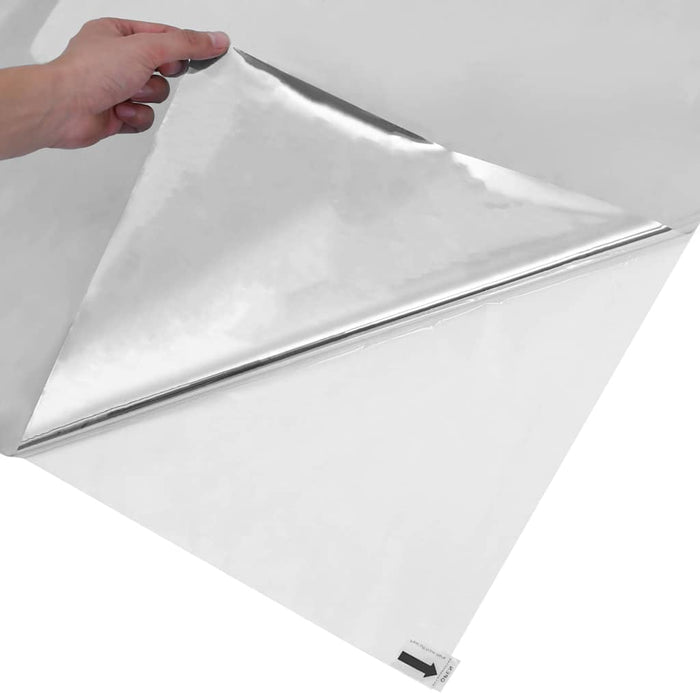 Folie Solară Reflexivă pentru Feronerie Argintiu 60 x 1000 cm WALTI