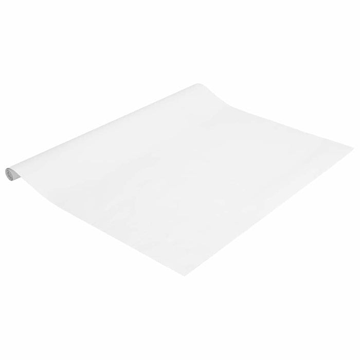 Folie pentru feronerie autoadezivă Alb Fros 90 x 500 cm PVC WALTI