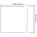 Folie pentru feronerie autoadezivă Dungi mate 60 x 1000 cm PVC - WALTI WALTI