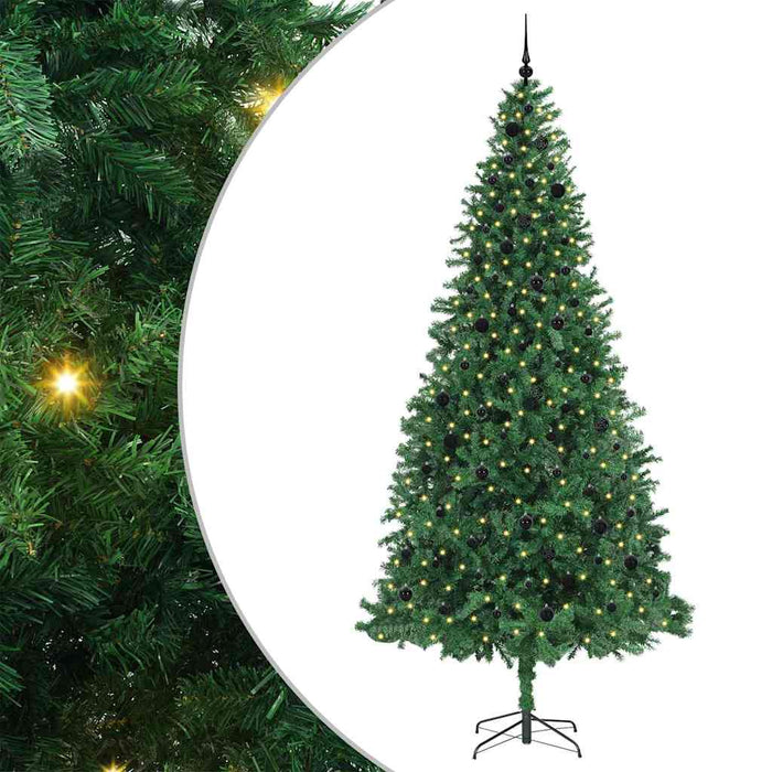 Brad de Crăciun artificial Verde 300 cm PVC și metal și plastic WALTI