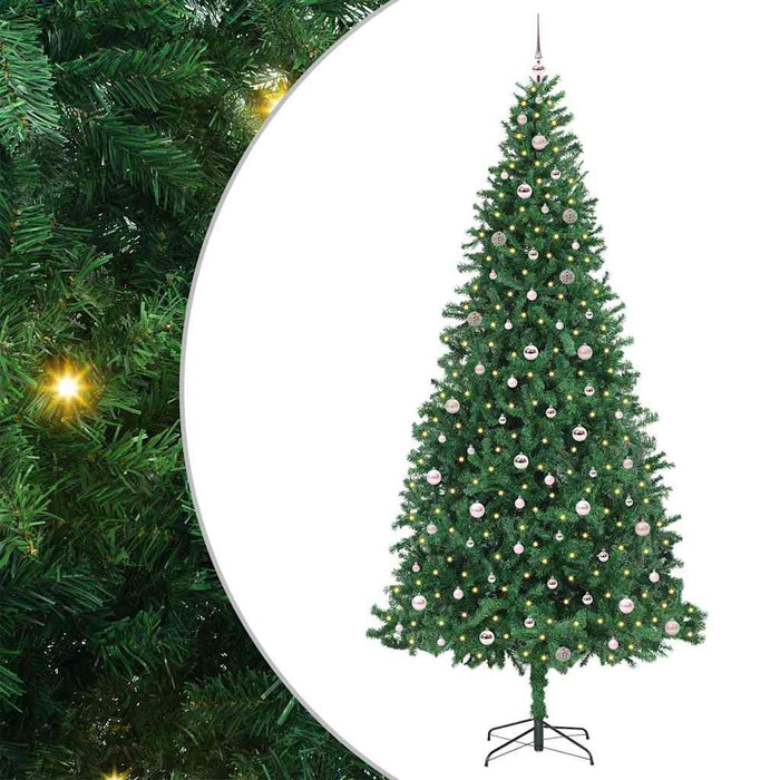 Brad de Crăciun artificial Verde 300 cm PVC și metal și plastic WALTI