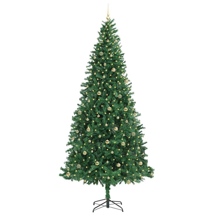 Brad de Crăciun artificial Verde 300 cm PVC și metal și plastic WALTI