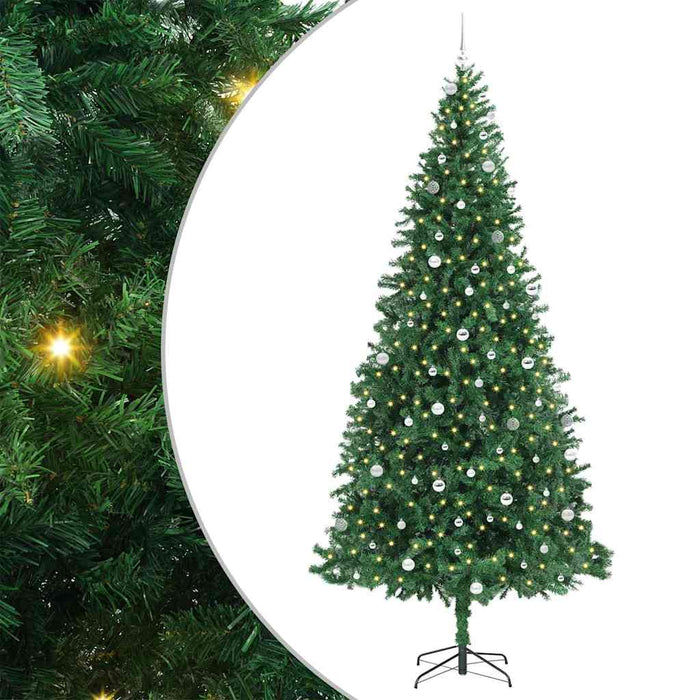Brad de Crăciun artificial Verde 300 cm PVC și metal și plastic WALTI