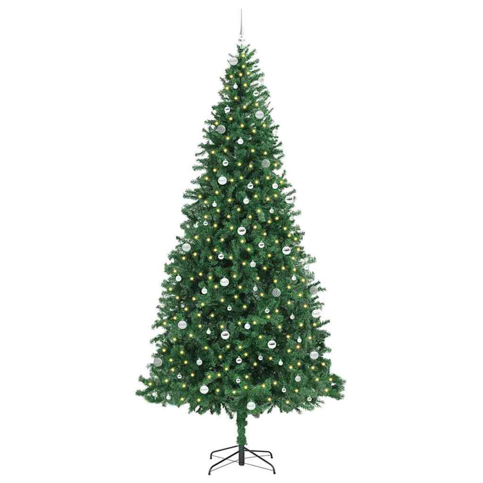 Brad de Crăciun artificial Verde 300 cm PVC și metal și plastic WALTI