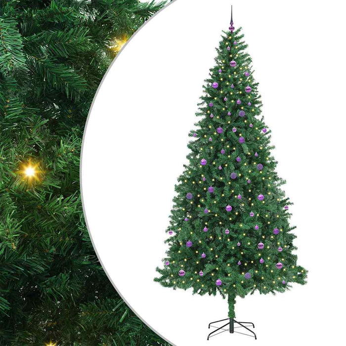 Brad de Crăciun artificial Verde 300 cm PVC și metal și plastic WALTI