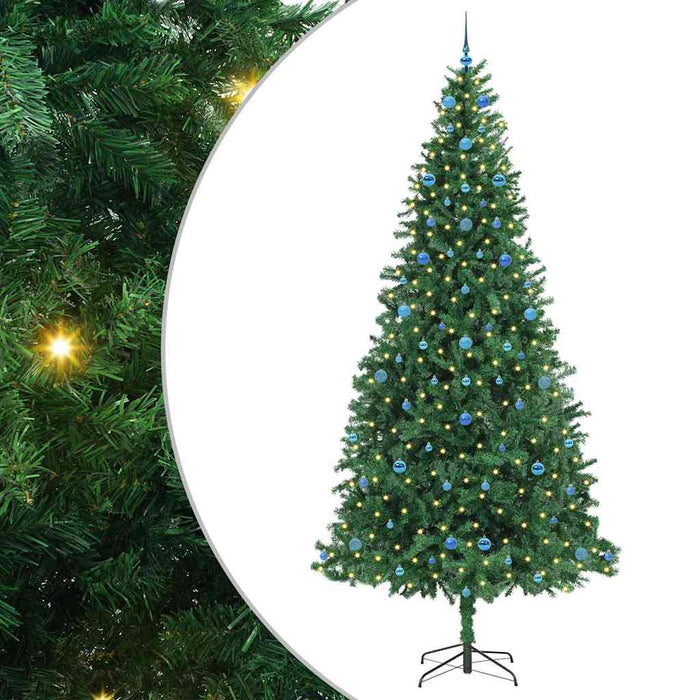 Brad de Crăciun artificial Verde 300 cm PVC și metal și plastic WALTI