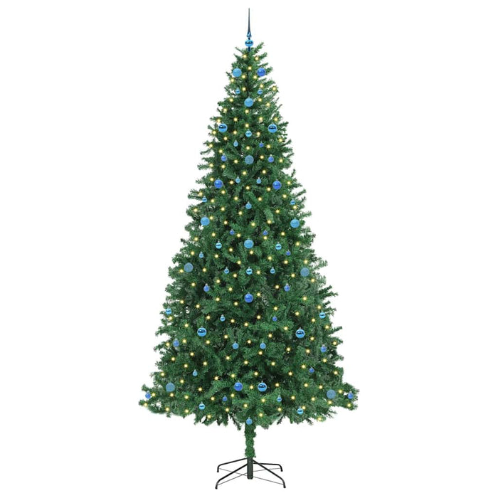 Brad de Crăciun artificial Verde 300 cm PVC și metal și plastic WALTI