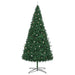Brad de Crăciun cu lumini decorative cu coarde Verde 400 cm PVC - WALTI WALTI