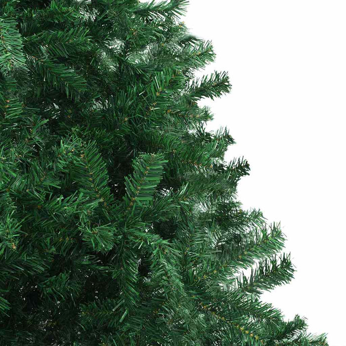 Brad de Crăciun cu lumini decorative cu coarde Verde 400 cm PVC WALTI