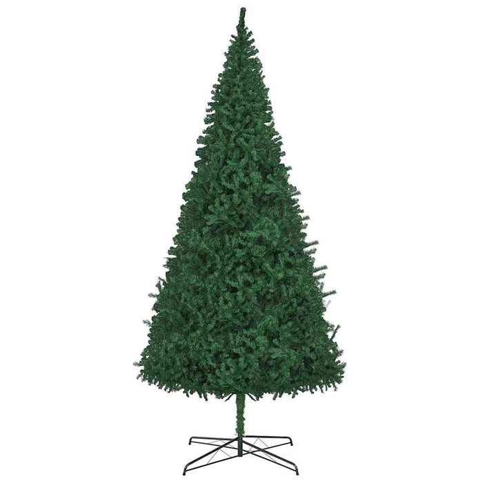 Brad de Crăciun cu lumini decorative cu coarde Verde 400 cm PVC WALTI