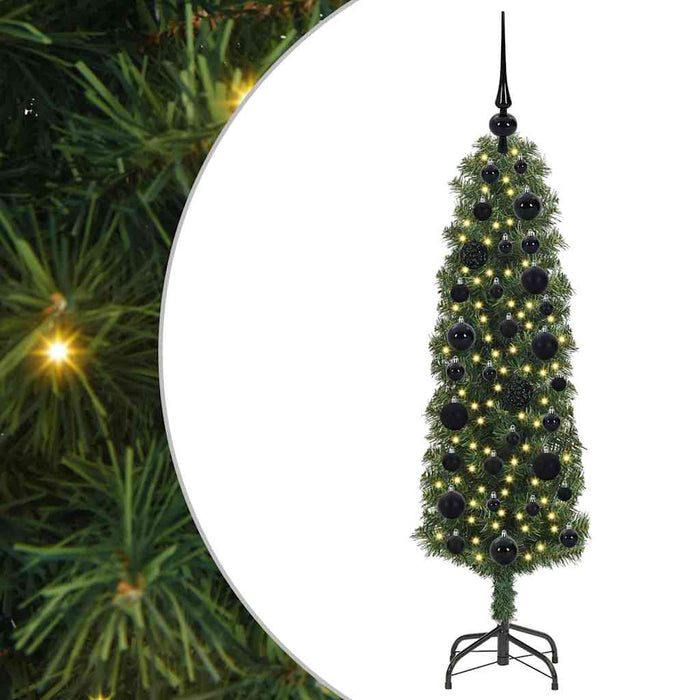 Brad de Crăciun artificial Verde 120 cm PVC și oțel și plastic - WALTI WALTI