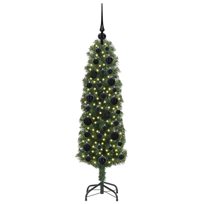 Brad de Crăciun artificial Verde 120 cm PVC și oțel și plastic - WALTI WALTI
