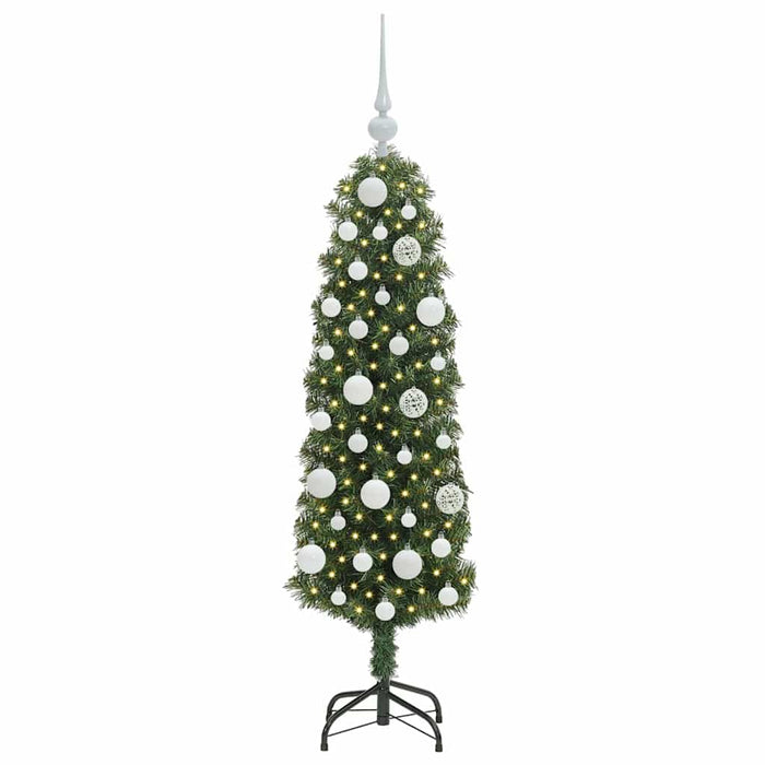 Brad de Crăciun artificial Verde 120 cm PVC și oțel și plastic - WALTI WALTI