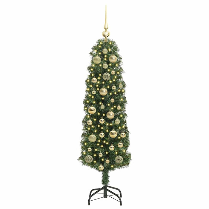 Brad de Crăciun artificial Verde 120 cm PVC și oțel și plastic - WALTI WALTI