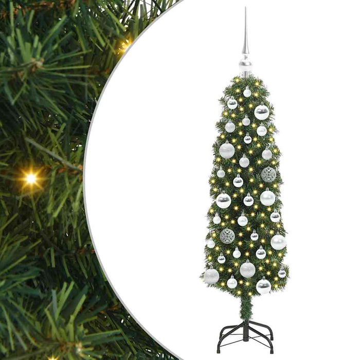 Brad de Crăciun artificial Verde 120 cm PVC și oțel și plastic - WALTI WALTI