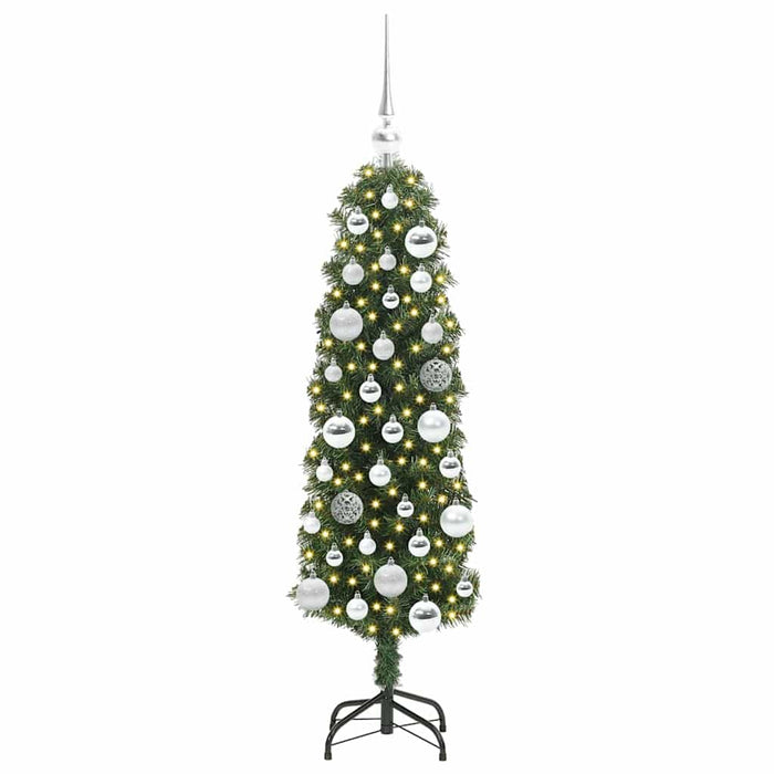 Brad de Crăciun artificial Verde 120 cm PVC și oțel și plastic - WALTI WALTI