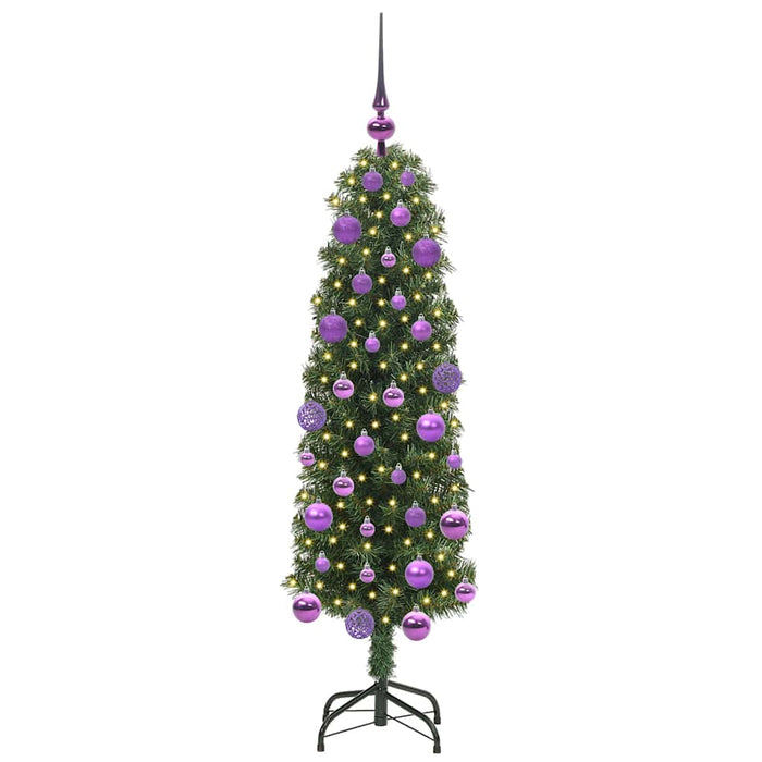 Brad de Crăciun artificial Verde 120 cm PVC și oțel și plastic - WALTI WALTI