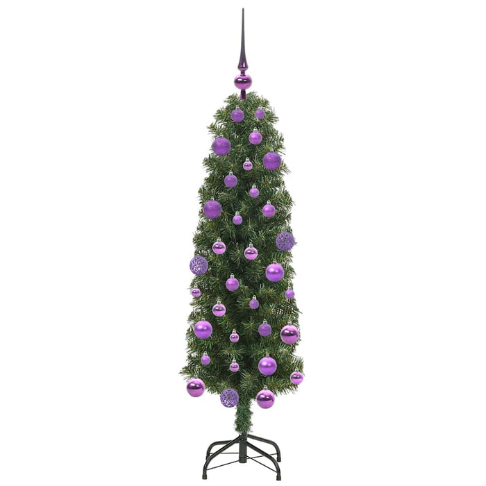Brad de Crăciun artificial Verde 120 cm PVC și oțel și plastic - WALTI WALTI