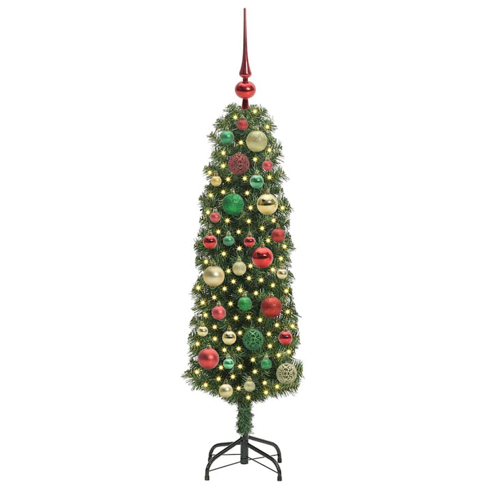 Brad de Crăciun artificial Verde 120 cm PVC și oțel și plastic - WALTI WALTI