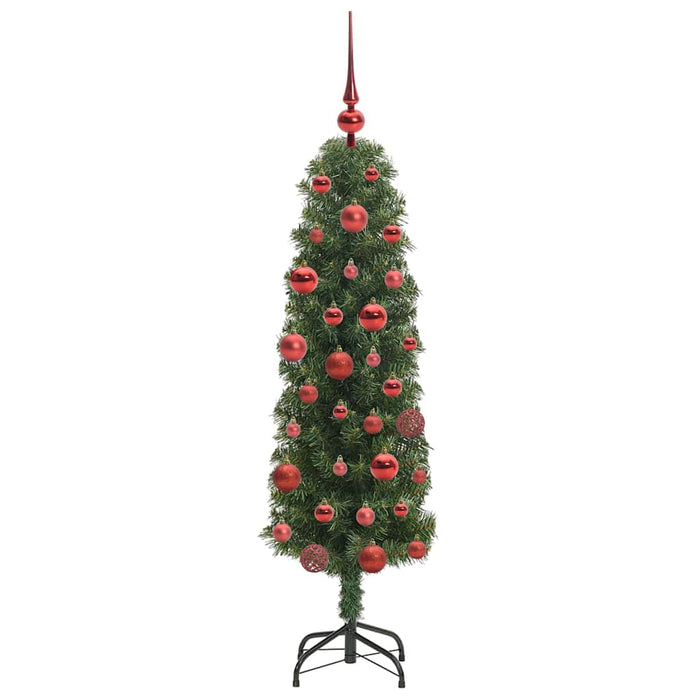 Brad de Crăciun artificial Verde 150 cm PVC și oțel și plastic - WALTI WALTI