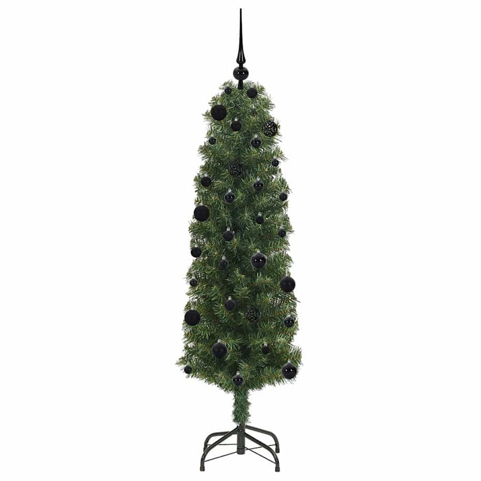 Brad de Crăciun artificial Verde 150 cm PVC și oțel și plastic - WALTI WALTI