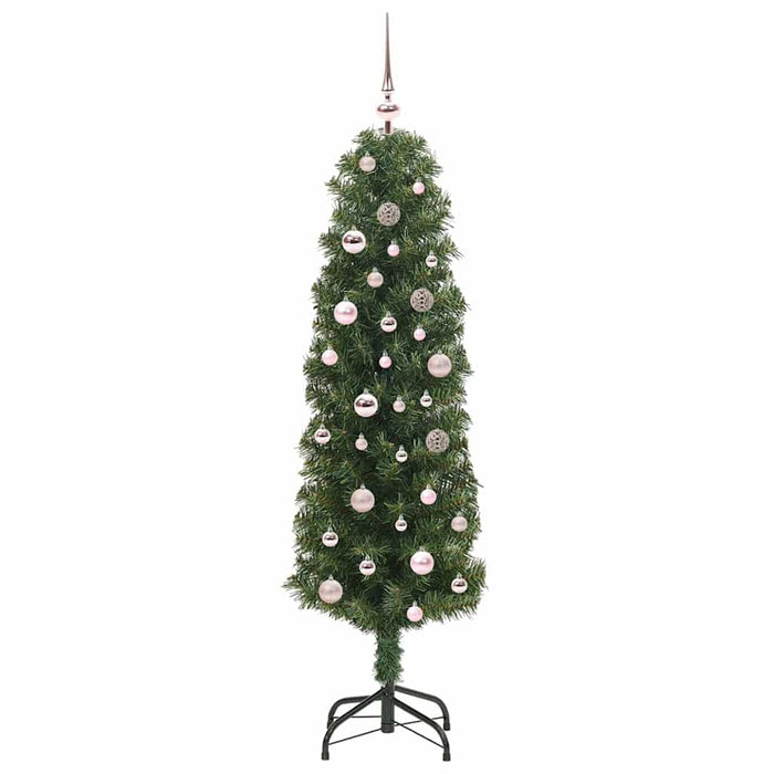 Brad de Crăciun artificial Verde 150 cm PVC și oțel și plastic - WALTI WALTI