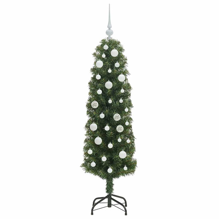 Brad de Crăciun artificial Verde 150 cm PVC și oțel și plastic - WALTI WALTI