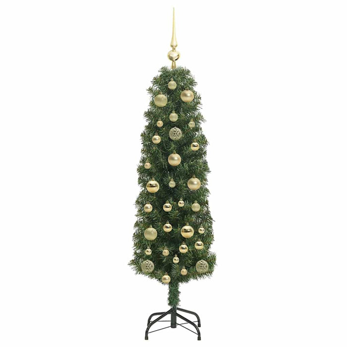 Brad de Crăciun artificial Verde 150 cm PVC și oțel și plastic - WALTI WALTI